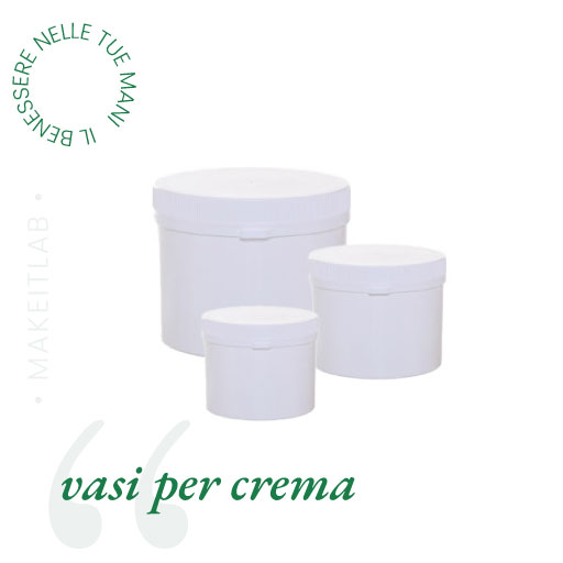 Vasi per crema